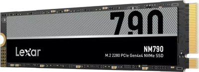 Dysk SSD Lexar NM790 512 GB NVMe M.2 PCIe 4.0 x4 3D NAND (TLC) (LNM790X512G-RNNNG)