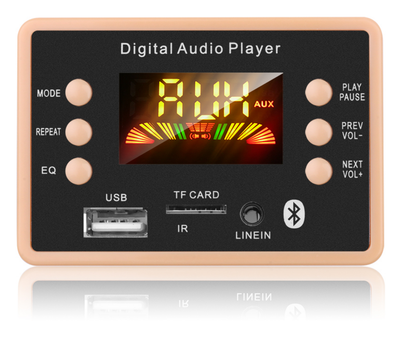 Автомобільний аудіоплеєр 5-12В. USB, MP3, FM, AUX, TF, Bluetooth 5.0