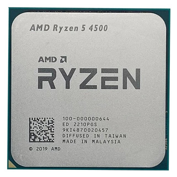 Процессор AMD Ryzen 5 4500 (3.6GHz 8MB 65W AM4) Tray (100-000000644)