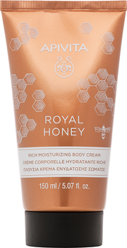 Krem do ciała Apivita Royal Honey Wzbogacony nawilżający 150 ml (5201279074210)