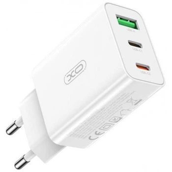 Зарядное устройство XO L101 Quick charger 20w (3 выходных порта) белое
