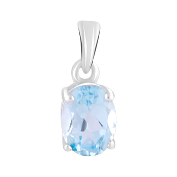 Срібна підвіска з топазом 1.458ct (2113546)