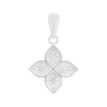 Серебряная подвеска с фианитами (2142553)