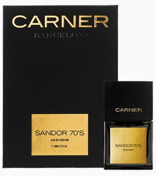 Woda perfumowana damska Carner Barcelona Black Collection Sandor 70's Edp 50 ml (8437011481351)