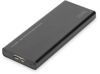Obudowa zewnętrzna Digitus na SSD M.2 SATA USB 3.0 Czarna (DA-71111)