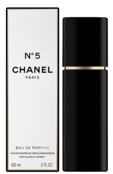 Woda perfumowana damska - spray Chanel No. 5 Edp Refillable 60 ml (3145891254501)