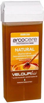 Воск для депиляции Arcocere Velour Bio Natural 100 мл (8024908001152)