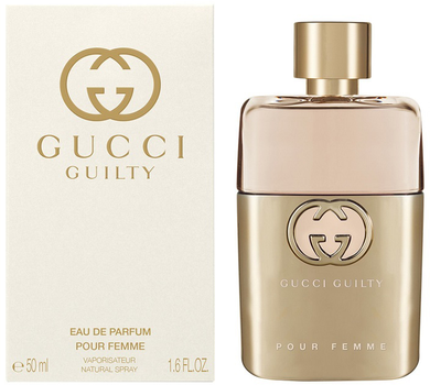 Woda perfumowana damska Gucci Guilty 50 ml (3614227758117)
