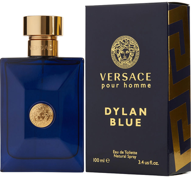 Туалетна вода для чоловіків Versace Pour Homme Dylan Blue 100 мл (8011003825745)