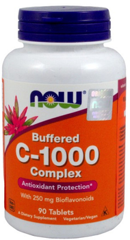 Now Foods Witamina C 1000 Complex Buforowana 90 tabletek (733739007001)