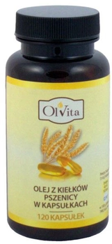 Олія зародків пшениці Olvita у капсулах 120 капсул (5903111707934)
