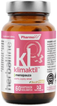 Pharmovit Klimaktil Herballine 60 kapsułek Menopauza (5902811236744)