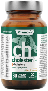 Suplement diety Pharmovit Cholesten+ Cholesterol 60 kapsułek (5904703900443)