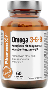 Pharmovit Omega 3-6-9 60 kapsułek (5902811239486)