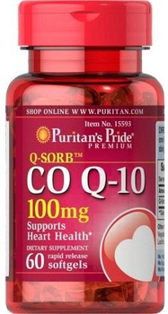 Добавка харчова Puritans Pride Коензим Q-10 100 мг 60 капсул (25077000579)