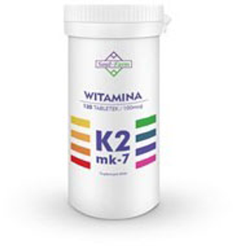 Добавка харчова Soul Farm Premium Вітамін K 2 100 мг 120 капсул (5905669640114)