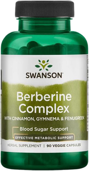 Swanson Berberine Complex 150mg 90 kapsułek (87614116297)