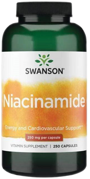 Харчова добавка Swanson ніацин 250 мг 250 капсул (87614010496)