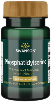 Харчова добавка Swanson Фосфатидилсерин 100 мг 30 капсул (87614021256)
