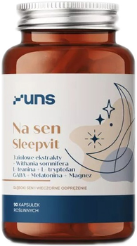 Харчова добавка UNS для сну Sleepvit 90 капсул (5904238960493)