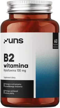 Вітамін B2 UNS 60 Капсул Рібофлавін (5904238960028)