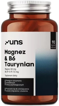 UNS Taurynian Magnezu & P-5-P 90 kapsułek (5904238961452)