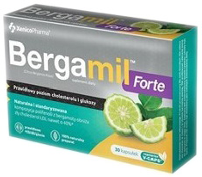 Xenico Pharma BERGAMIL Forte 30 kapsułek (5905279876491)