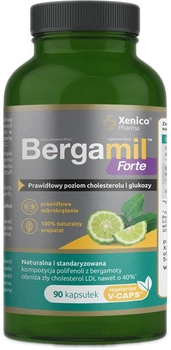Xenico Pharma BERGAMIL Forte 90 kapsułek (5905279876941)