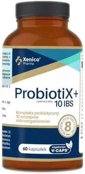 Xenico Pharma Probiotix+ 10 IBS 60 kapsułek (5905279876781)