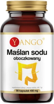 Харчова добавка Yango Sodium Butyrate 90 капсул для кишківника (5904194062125)