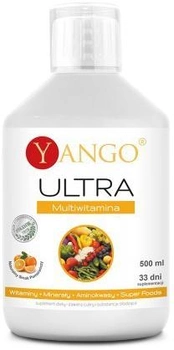 Харчова добавка Yango Multivitamin Ultra 500 мл Вітаміни (5903796650464)