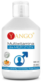 Харчова добавка Yango Мультивітаміни для чоловіків 500 мл (5904194060619)