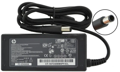 Зарядное устройство для ноутбуков HP 18.5V 3.5A 65W 7.4x5.0 + кабель питания (0312) cетевой адаптер