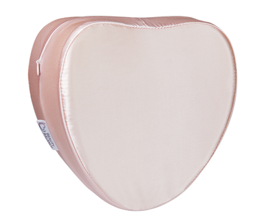 Ортопедична подушка між колін, подушка-серце Correct Shape Sleep Comfort Пудра шовк