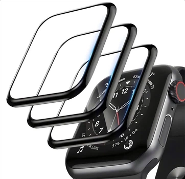 Захисне гнучке скло для Apple Watch Series 4/5/6/SE/SE 2 (44mm) 9H Ceramics