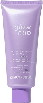 Очищающее средство для тела - Glow Hub Purify & Brighten Beat The Bacne Body Cleanser 200ml (997193-1290993-2)