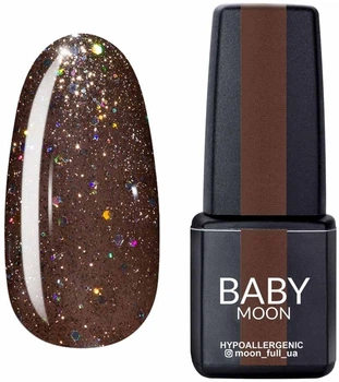 Гель-лак для ногтей - Baby Moon Dance Diamond Gel Polish 014 - Темно-бежевый с глиттером (980011-1265799-2)