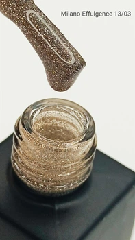 Світловідбивний гель-лак для нігтів - Milano Gel Polish Effulgence 13/03 (978897-1261795-2)