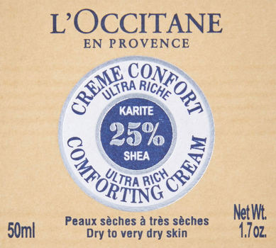 Ultraodżywczy krem do twarzy L'Occitane en Provence Shea 50 ml (3253581759523)