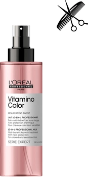 Професійний багатофункціональний спрей-догляд L'Oreal Professionnel Serie Expert Vitamino Color для всіх типів фарбованого волосся 190 мл (3474636974368)