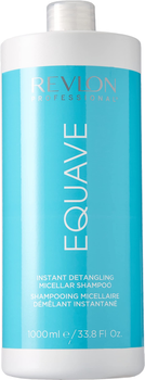 Зволожувальний міцелярний шампунь Revlon Professional Equave Instant Detangeling Micellar Shampoo 1 л (8432225111377)