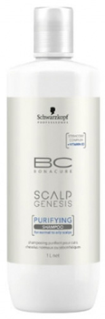 Schwarzkopf Professional VS Bonacure Scalp Genesis szampon do głębokiego oczyszczania włosów 1000 ml (4045787427004)