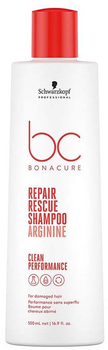 Schwarzkopf Professional BC Bonacure Repair Rescue Szampon do odbudowy włosów 500 ml (4045787724110)