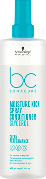 Спрей-кондиціонер Schwarzkopf Professional BC Bonacure Moisture Kick для зволоження волосся 400 мл (4045787726954)