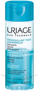 Двофазний засіб Uriage Waterproof Eye Make-Up Remover для зняття водостійкого макіяжу 100 мл (3661434003691)