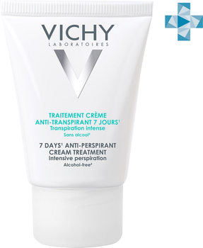 Vichy Dezodorant w kremie regulujący nadmierną potliwość 30 ml (3337871310455)