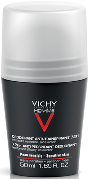 Dezodorant w kulce Vichy Deo Anti-Transpirant 72H dla mężczyzn 50 ml (3337871320362)