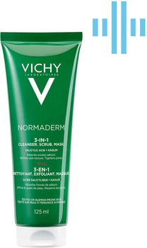 Vichy Normaderm Preparat 3w1 do oczyszczania problematycznej skóry twarzy 125 ml (3337875414067)