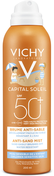 Filtr przeciwsłoneczny w aerozolu Vichy Ideal Soleil Anti-Sand Mist SPF 50+ Anti-piasek dla dzieci 200 ml (3337875558037)