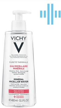 Płyn micelarny Vichy Purete Thermale do wrażliwej skóry twarzy i oczu 400 ml (3337875674928)